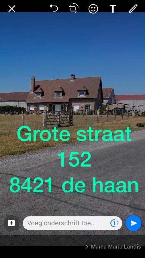 Vlissegem Casa Matteo De Haan Grote Straat 152 Bed & Breakfast エクステリア 写真